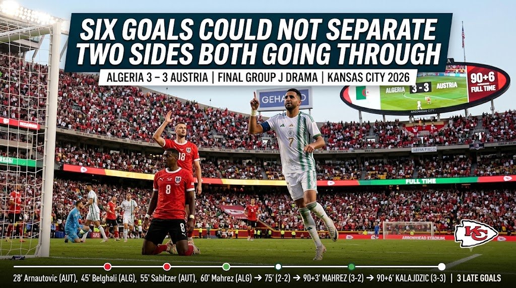 Algeria vs Austria 2026 World Cup Tactical Breakdown