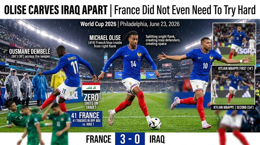 France vs Iraq 2026 World Cup Tactical Breakdown