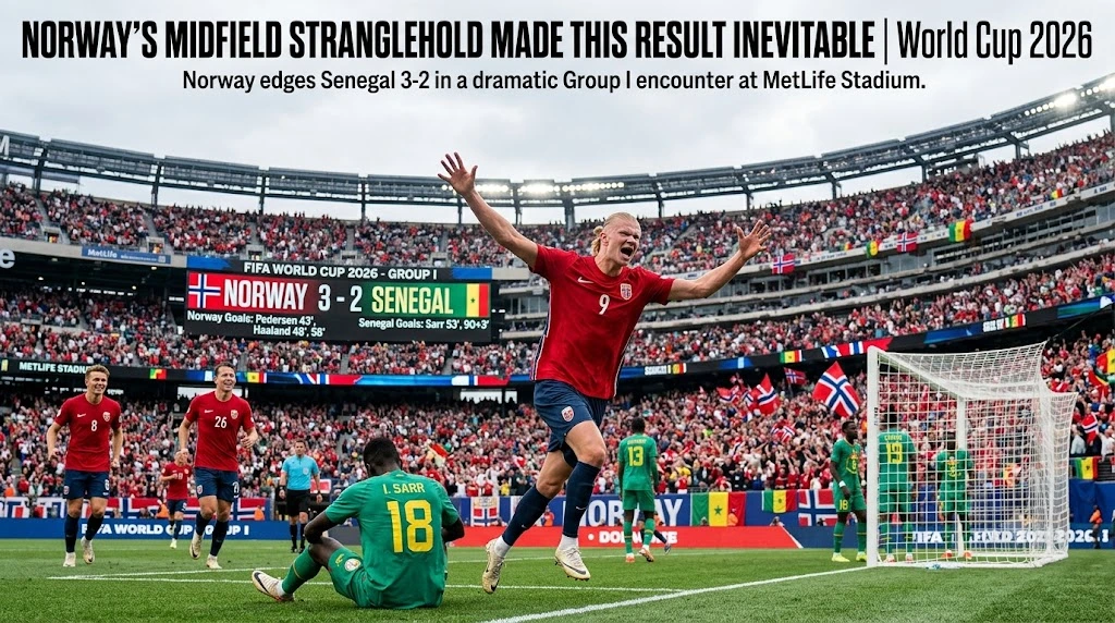 Norway's Midfield Stranglehold Made This Result Inevitable World Cup 2026