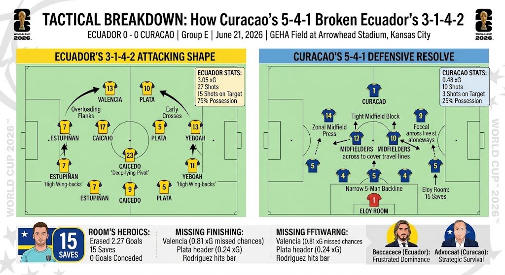 Ecuador vs Curacao Tactical Breakdown 2026 World Cup
