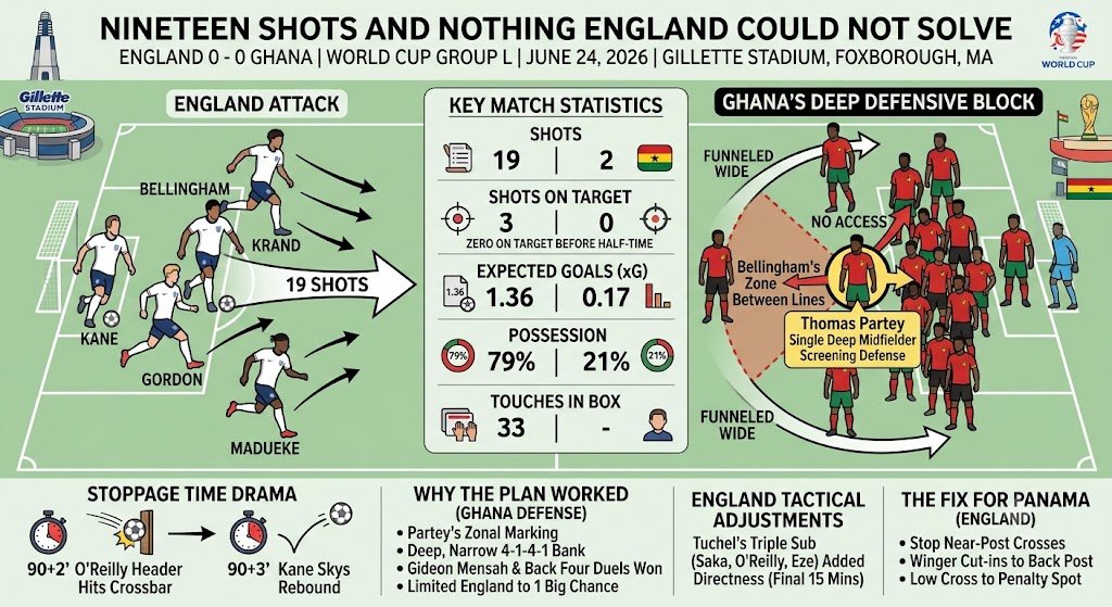 England vs Ghana 2026 World Cup Tactical Breakdown